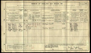 Ernest_Bygrave_Census_1911